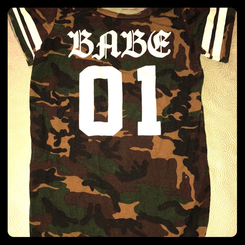 Casual camo dress/long shirt